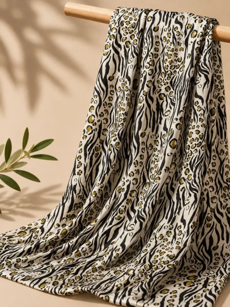 2 Piece Linen cheta zepbra mix