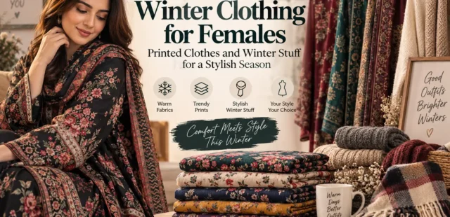 Winter Clothing for Females: Printed Clothes and Winter Stuff for a Stylish Season
